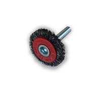 Kibros Brosse rot. circ. acier souple Ø 30 mm 8 mm 1 rang tige