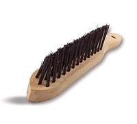 Kibros Brosse soudeur d'angle fil acier trempé 40 mm version droite