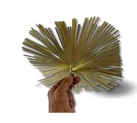 Kibros Hérisson acier plat carré 300×300 mm ramonage conduits embout M12 | Hérisson carré 300×300 mm, acier plat, embout fileté M12×1,75 mm, ramonage conduits non gainés cheminée chaudière.