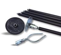 Kibros Kit déboucheur canalisations Ø 45-100 mm cannes noires 6,60 m
