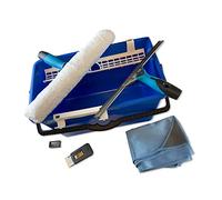 Kibros Kit laveur vitres hyper pro seau 18 L mouilleur raclette Moerman