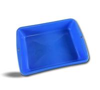 Kibros Lot 10 bacs Plastique rectangulaires 10 litres Multi-Usage | Plastique, 10 litres, ménage lessivage petits travaux bricolage jardinage, multifonction usage intérieur et extérieur.