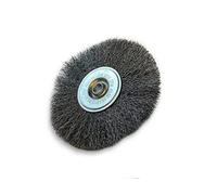 Kibros Lot 10 brosses circulaires tige Ø 125 mm acier souple 8 mm