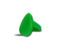 Kibros Lot 10 clips WC désodorisant Prodifresh parfum agrume | Diffuseur de fragrances longue rémanence, s'adapte à tous les WC, toilettes et poubelles, couleur vert.