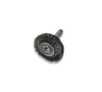 Kibros Lot 3 brosses rot. circ. inox souple Ø 30 mm 12 mm tige