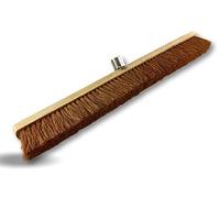 Kibros Lot 6 balais cantonnier Coco Naturel 80 cm extérieur sans Manche