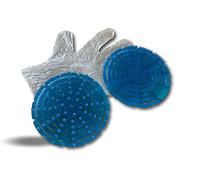 Kibros Pack 20 écrans urinoir anti-splash Ø 17 cm menthe bleu