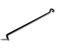 Kibros Tisonnier acier forgé 66 cm BBQ cheminée poêle à bois