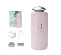Kica Beauty Brosse Nettoyante Visage Electrique,3000 Vibrations/Min,Étanche IPX6,Recharge Sans Fil,2 têtes de brosse incurvées en silicone,pour Nettoyer Le Visage en Profondeur,Rose