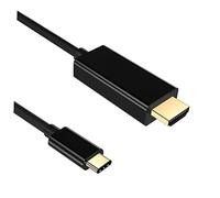 KICHOUSE 1.8m Câble Adaptateur USB Type-c vers pour Écrans Externes Compatible avec Moniteurs Et Design Élégant