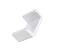 KICHOUSE 1 Pièce Étagère de Rangement Mural pour Salle de Bain Étanche et Support Savon Shampooing Organisateur Cosmétique Blanc