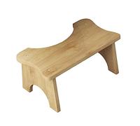KICHOUSE 1 Pièce Tabouret de Toilette pour Enfants Repose-Pieds de Toilette garçon escabeau Salle de Bain Enfant Tabouret Pot Enfant en âge escabeau en Bambou marchepied de Cuisine