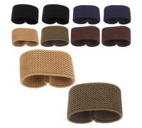 KICHOUSE 10 Pièces Ceintures Élastiques Réglables pour Maintien de Sangles Organisateurs de Boucles de Sacoches et Fixateurs de Ceinture Polyvalents pour Usage Quotidien