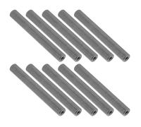 KICHOUSE 10 Tiges de Fer Carrées pour Électrolyseur Testeur d'Eau Électrolysée Kit de Test d'Électrolytes Barres Résistantes pour Analyse Précise Qualité de L'Eau en Laboratoire et