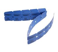 KICHOUSE 100 Billets de Tombola Bleus Universels, Lot de 100 Pièces pour Événements et Fêtes, Tickets Numérotés pour Tirages au Sort, Fournitures de Fête Pratiques et Polyvalentes