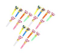 KICHOUSE 100 pièces Sifflets Colorés à Fête pour Garçon Fille Accessoires de Party avec Effet Surprise pour Anniversaire et Célébrations Modèles Aléatoires