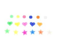 KICHOUSE 108 pièces Décoration de Vélo pour Garçon Fille Perles Plastique Colorées avec Clips Accessoires Ludiques pour Rayons de Vélo Design Facile à Clipser pour la Créativité des Garçon