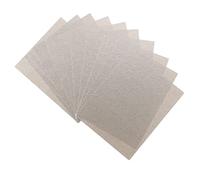 KICHOUSE 10pièces Feuilles De Mica Pour Micro-ondes Couvercle De Plaque De Guide Accessoires De Remplacement Universels Résistants à Haute Température Adaptées à Plusieurs Marques De