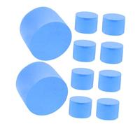 KICHOUSE 10pièces Lot de Bouchons Éponge pour Tube à Essai Contrôle Humidité pour Fourmilière Accessoires pour Élevage De Fourmis