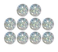 KICHOUSE 10pièces Punaises Décoratives Résine Avec Strass Épingles Multifonctions Pour Tableau Carte Et Décoration Murale