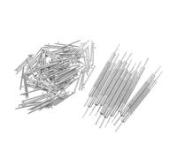 KICHOUSE 110 Pièces Kit Barres à Ressort Acier Inoxydable pour Montre Outil Robuste de Remplacement et Retrait de Maillons Accessoires pour Réparation de Bracelet