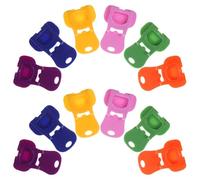 KICHOUSE 12 Ouvre-Boîtes Manuels en Plastique pour Canettes et Bocaux - Ouvre-Capsules Ergonomique Poignée Antidérapante - Taille Compacte Voyage la Cuisine et Repas en Plein Air - Lot de