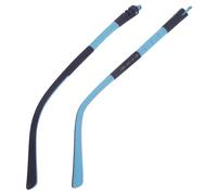 KICHOUSE 1paire Branches de Lunettes de Rechange Silicone et Métal Légères et Durables pour Réparation Rapide et Confort Prolongé des Lunettes Hommes et Femmes