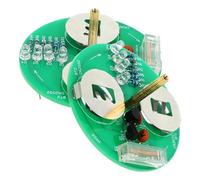 KICHOUSE 2 Ensembles Kit Électronique Gyroscope LED pour Entraînement Soudure DIY Accessoire Pédagogique pour Apprentissage Électronique et Projets Créatifs