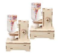 KICHOUSE 2 Pièces Kit d'Expérimentation Tornade Simulateur Météo Manuel Éducatif Steam Activités Scolaires Interactives pour Projets de Sciences Élémentaires