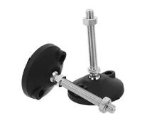 KICHOUSE 2 Pièces Pieds De Nivellement Réglables Robustes Boulons De Nivellement Antidérapants Pratiques Pieds De Niveleur De Meubles Équipement Mécanique Niveleur De Pieds Réglables