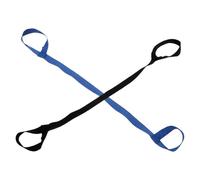 KICHOUSE 2 Pièces Polyester Yoga Mat Strap Adjustable Carrier for Pilates Fitness Stretching Secure Buckle Holder Sling for Easy Mat Transport