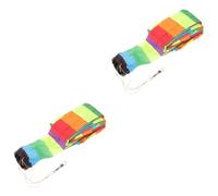 KICHOUSE 2 Pièces Queue de cerf colorée en Nylon résistant Accessoire décoratif réutilisable pour Cerfs Larges et Grands Tube léger Facile à Installer décoration de vol Amusante pour