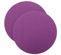 KICHOUSE 2 pièces Tapis de Yoga Épais Antidérapant de Coussins de Soutien pour Genoux et Coudes Protection pour Entraînement Fitness et Yoga