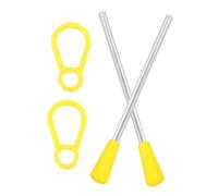 KICHOUSE 2 Pièces Triangle Iron Sticks Percussion Tool for Musical Instruments Sound Comfortable Grip Handheld Mallets for Performance