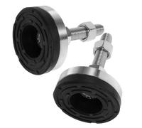 KICHOUSE 2 Pieds de Nivellement Réglables Caoutchouc Antidérapant en Acier Inoxydable 304 Support Stable Vibrations Lot de 2 pour Meubles et Équipements Mécaniques