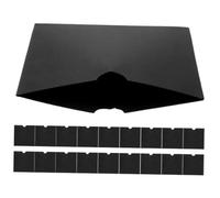 KICHOUSE 20 Pièces DVD Sleeves Kraft Paper CD DVD Storage Cases Reusable CD Holders