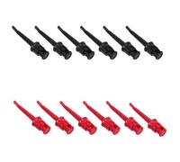 KICHOUSE 20 Pièces Test Hook Clips Cuivre Complet pour Multimètre Pinces de Test Électriques Stables Accessoires de pour Projets de Câblage et Soudure Électronique