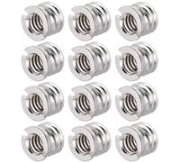 KICHOUSE 20pièces Adaptateur Vis Microphone à Pouce Conversion Pied de Micro Compacte et Fiable Compatible Support Clip et Trépied