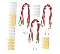 KICHOUSE 3 Ensembles Kit Éducatif Fruit Battery DIY avec Électrodes à Broches Éducatif Stem pour Garçon Fille Expérience Physique Horloge Électronique Apprentissage Énergie Verte et