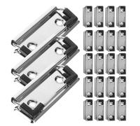 KICHOUSE 30 Pièces Clips Métalliques pour Dossiers Lot de Pinces Robustes pour Bureau École et Maison Fixations Polyvalentes pour Organisation et Fichiers