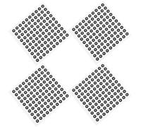 KICHOUSE 4 feuilles Marqueurs de Points pour Appareils de Numérisation Autocollants Réfléchissants Points de Référence pour Alignement et Suivi Précis Compatibles avec Divers Appareils