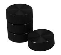 KICHOUSE 4 pièces Bouton de Commande Four Multifonction Accessoire pour Airfryer Cuiseur Vapeur Minuterie Noir Compact pour Cuisine
