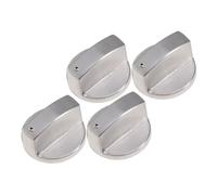KICHOUSE 4 pièces Bouton de Cuisinière Gaz de Lot de Commandes de Brûleur pour Réchaud Remplacement Durable et Chaleur