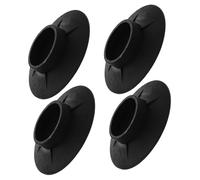 KICHOUSE 4 pièces Coussinets Antidérapants pour Machine à Laver Lot de Pads Vibrations avec Base Suctionnelle Stabilisateur pour Lave Linge Du Bruit Vibrations Installation Facile