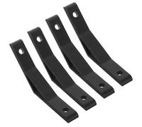 KICHOUSE 4 Pièces Lot de Équerres Angle Aluminium Industriel Connecteurs Robustes pour Profilés Extrusion Accessoires Série pour Supports Assemblage Polyvalents