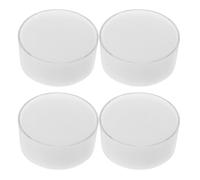 KICHOUSE 4 Pièces Sponge Cup Moistener For Currency Counting Compact Finger Wet Sponge Tool With Water Containment For Office Finance Tasks Document Handling And Cashier Use