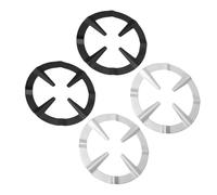 KICHOUSE 4pièces Support De Cuisinière à Acier Inoxydable Pour Plaque De Cuisson à Gaz De Brûleur Pour Cafetière Support De Cuisinière