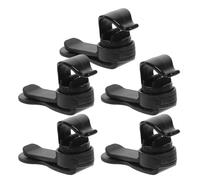 KICHOUSE 5 Pièces Clip Magnétique pour Tube Hydratation de Pinces Amovibles Légères et Résistantes pour Porte-bidon de Randonnée et Cyclisme Support Sécurisé pour Tuyau Eau Extérieure