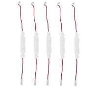 KICHOUSE 5 Pièces Porte Fusibles pour Four à Micro Ondes Fusible Haute Pression de Rechange Compatibles Accessoires de Réparation pour Appareils Électroménagers