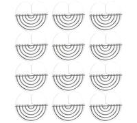 KICHOUSE 50 Coussinets pour Extensions de Cheveux Échelle, Protection Thermique en Plastique, Design Multifonctionnel, Fournitures Professionnelles pour Coiffeurs